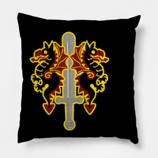 Lego Double Dragon and Sword Pillow