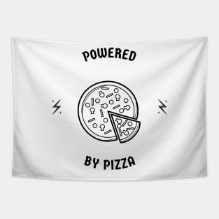 Powered By Pizza Tapestry