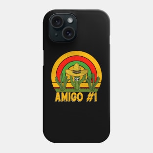 Amigo #1 funny mexcian taco day Phone Case