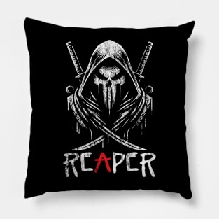 Reaper: The Dark Guardian | Grim Reaper Dark Art Nior Pillow