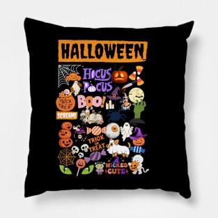 Halloween Collage Pillow