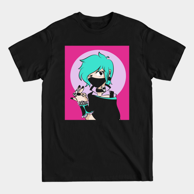 Discover Sad Anime Goth Girl Aesthetic Eboy Egirl Gift - Gothic Anime Girl - T-Shirt