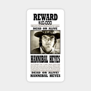 WANTED Hannibal Heyes Magnet