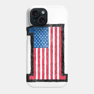 USA number 1 flag Phone Case