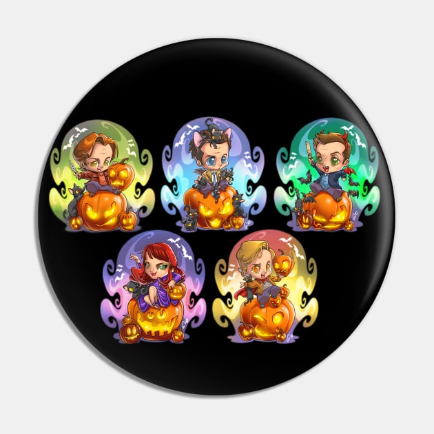 Supernatural Cute Halloween Pin by GioGui