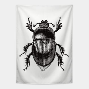Vintage Sacarab Beetle Bug Tapestry