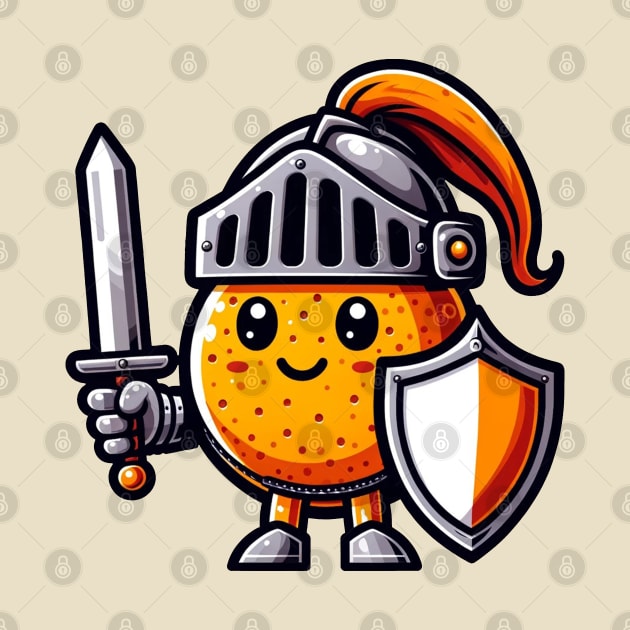 Orange knight by Ferdi Everywhere