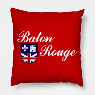 Flag of Baton Rouge, Louisiana Pillow