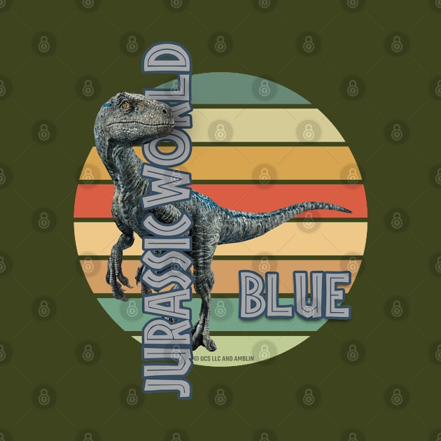 Jurassic Blue Velociraptor by Jurassic Merch