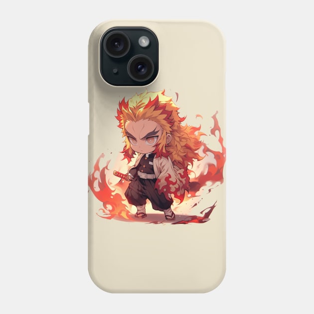 rengoku Phone Case by fancy ghost