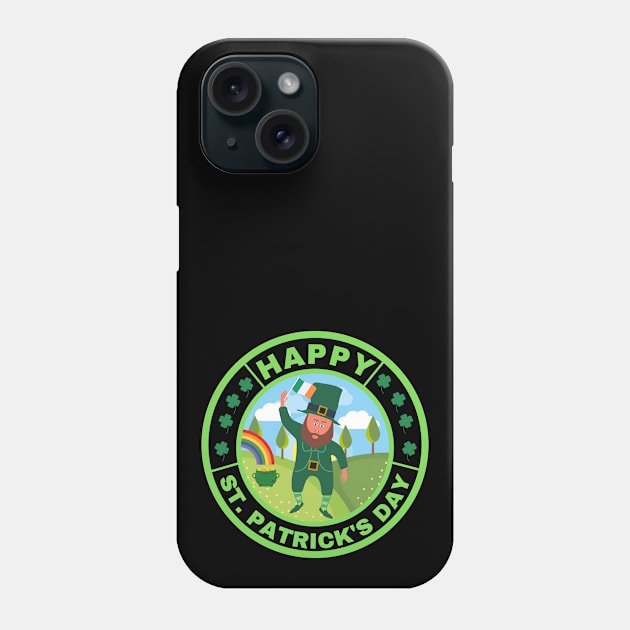 Happy St. Patrick's Day Phone Case by InspiredCreative