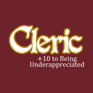 Class Skills - Cleric T-Shirt