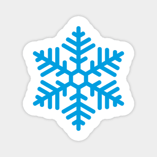 Winter Snow Flake Ice Crystal Magnet