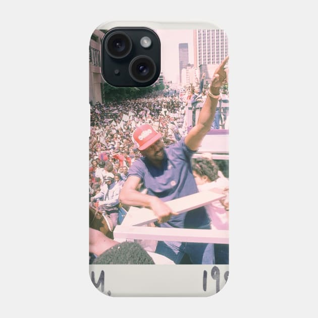 Moses Malone: 1983 Phone Case by OptionaliTEES