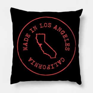 Made in Los Angeles California Pillow