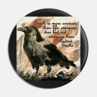 Death Crow - Quotes Pin