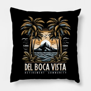 Del Boca Vista // Retirement Community Florida Pillow