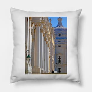 The Light at Mafra Convent Pillow