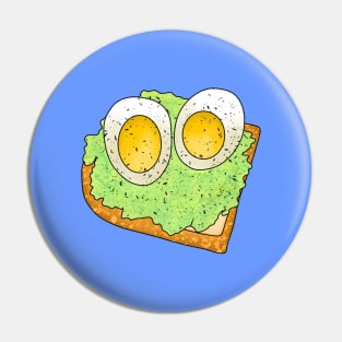 Avocado and egg toast Pin