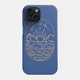 Life is better at the lake Phone Case