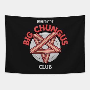 Big chungus club Tapestry