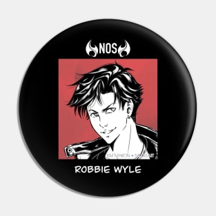 NOS SAGA Robbie Wyle Pin