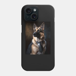 Royal Portrait of a German Shepherd Phone Case