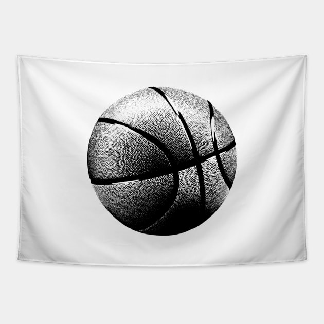 basketball Tapestry by rchaem