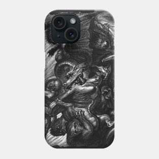 Demon Fight (1) Phone Case