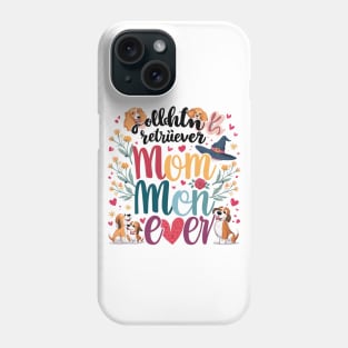 Best Golden Retriever Mom Ever Funny Dog Lover Gifts Women Phone Case