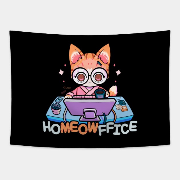 HOMEOWFFICE II Tapestry by Susto