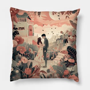 Discover True Romance: Art, Creativity and Connections for Valentine's Day and Lovers' Day Pillow