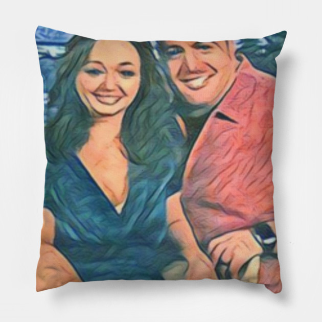 The Painting King Of Queens Pillow Teepublic