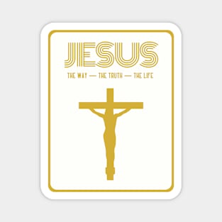 Jesus - The Way - The Truth - The Life Magnet