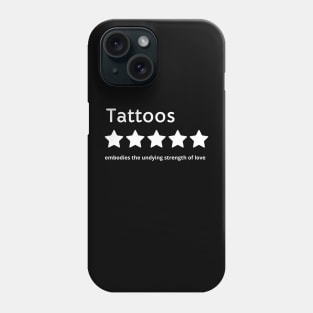 tattoos five stars Phone Case