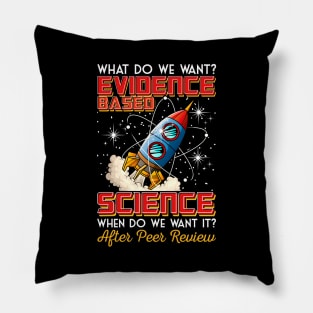 Funny What Do We Want? Evidence-Based Science Pun Pillow