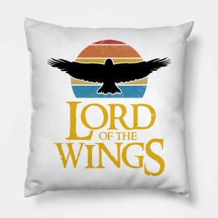 Lord Of The Wings Retro Style Vintage Bird Gift Pillow