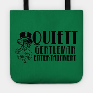 Quiett Gentleman Entertainment Logo Tote