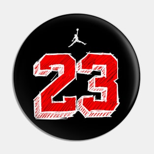 23 - THE GOAT Pin