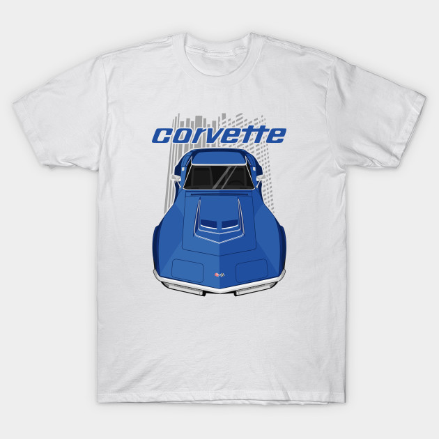 Corvette T Shirts >> Corvette C3 Blue Corvette T Shirts >> Corvette C3 Blue
