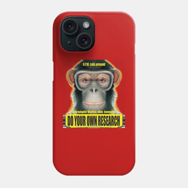 Funny DYOR Bored Ape Crypto Meme Phone Case by PlanetMonkey