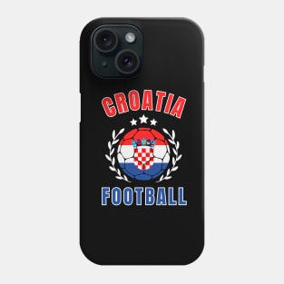 Croatia Football Ball Phone Case