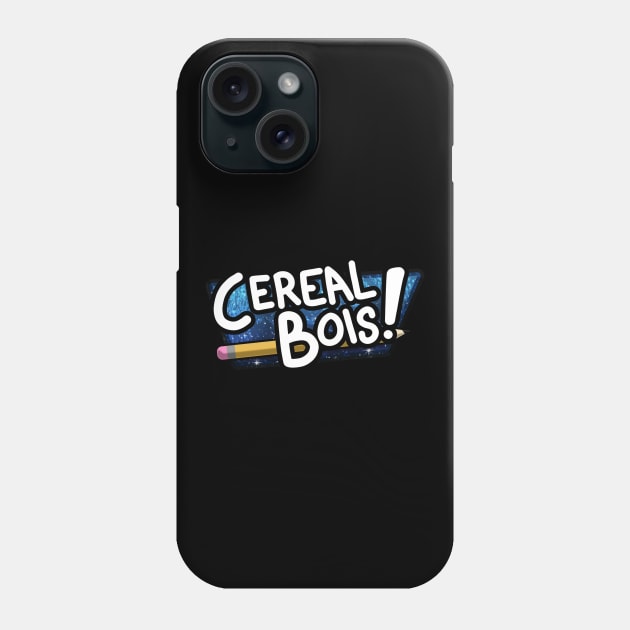 Cereal Bois Logo Phone Case by Bran The Cereal Man