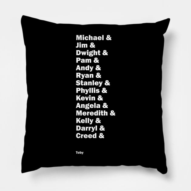 The Office & ...Toby Pillow by haycitydesign