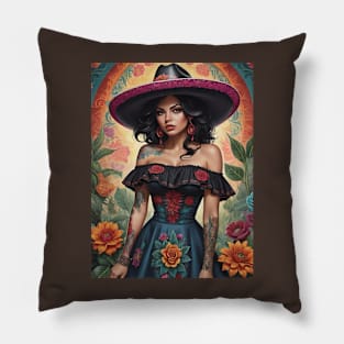 Mujer Simpatica Pillow