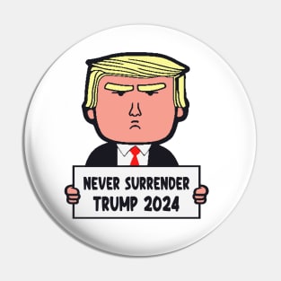 Trump Mugshot Pin