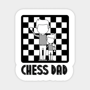 Chess Dad Magnet