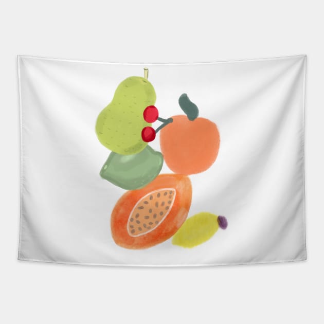 Fruit Tapestry by GULSENGUNEL