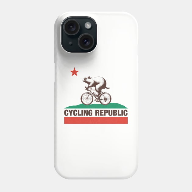 Cycling Republic California Phone Case by susanne.haewss@googlemail.com