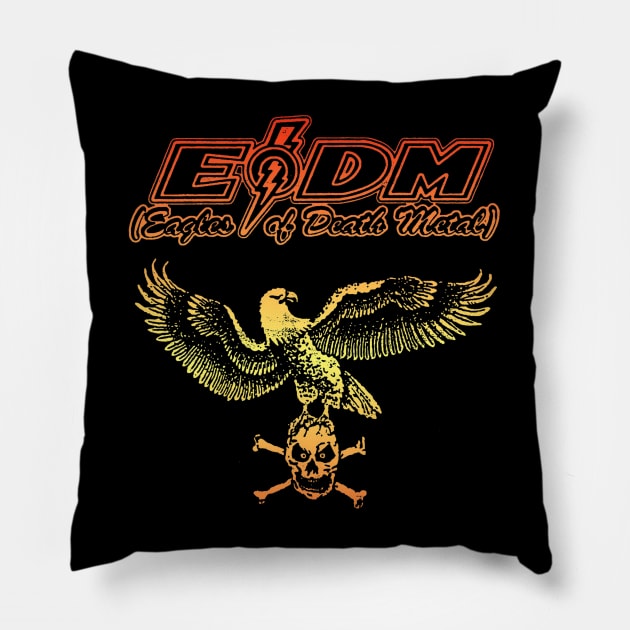 EAGLES OF DEATH METAL Pillow by rahobisona